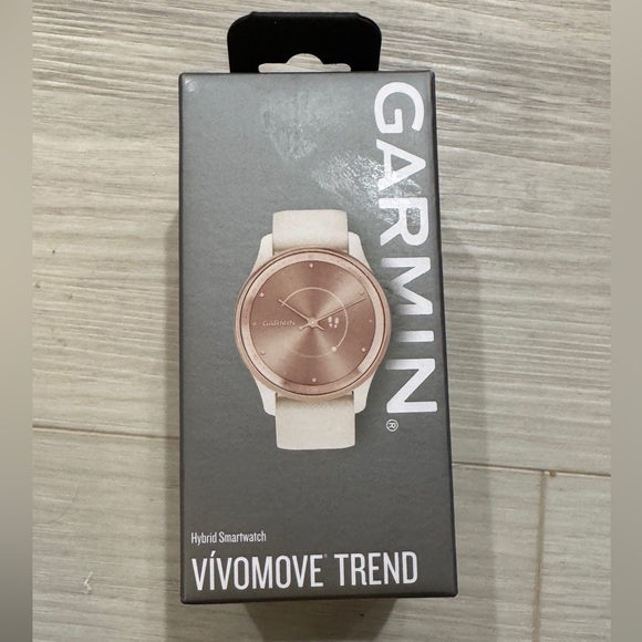 garmin Accessories - Garmin Vivomove Trend Hybrid Activity Smartwatch